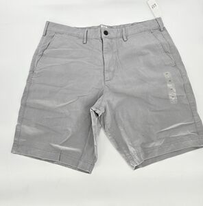 Gap Gray Flat Front Stretch 10 in Men’s Shorts size 36